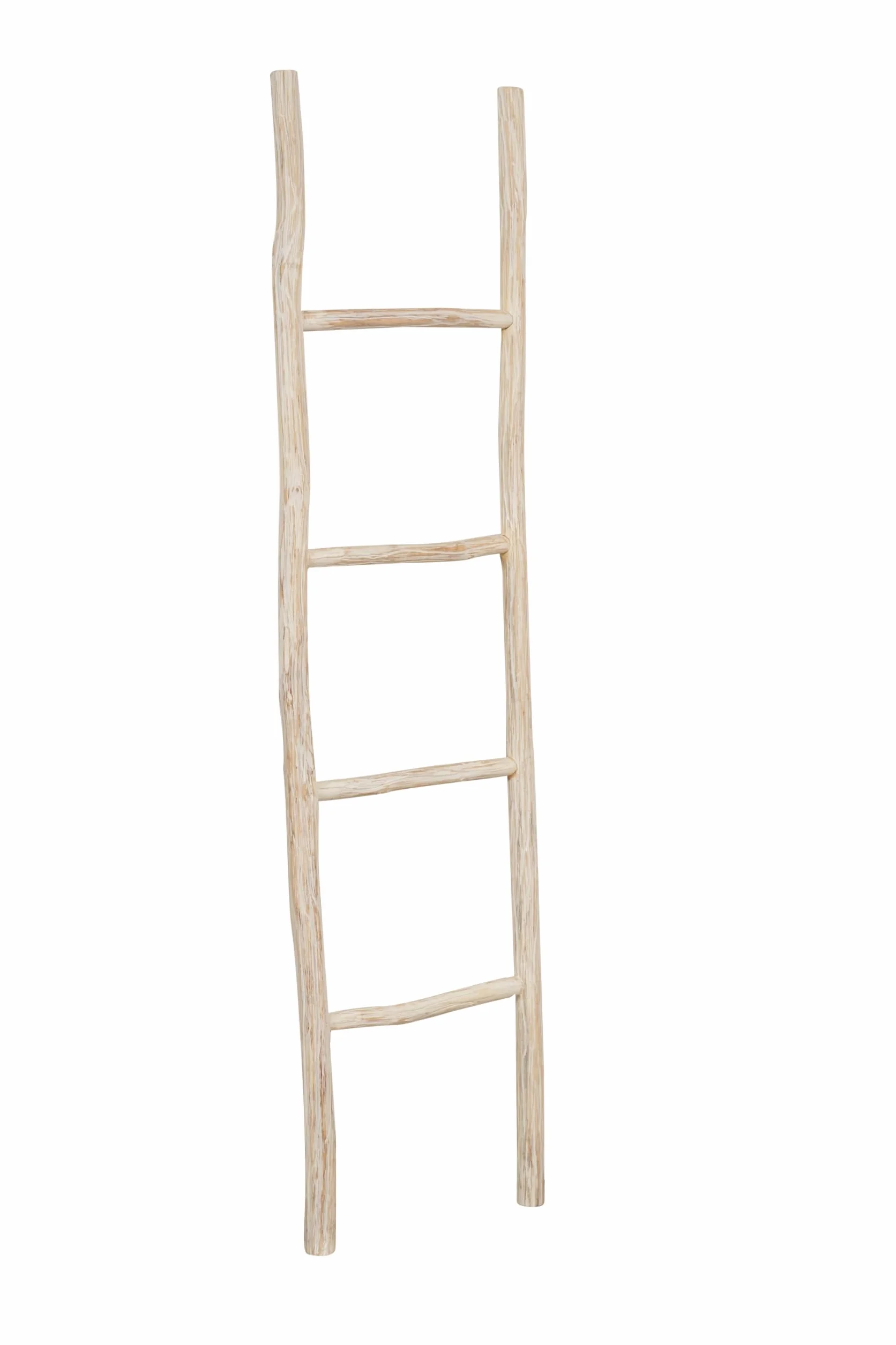 Scaletta porta asciugamani bagno 148x36x3 Legno Scala Decorativa parete