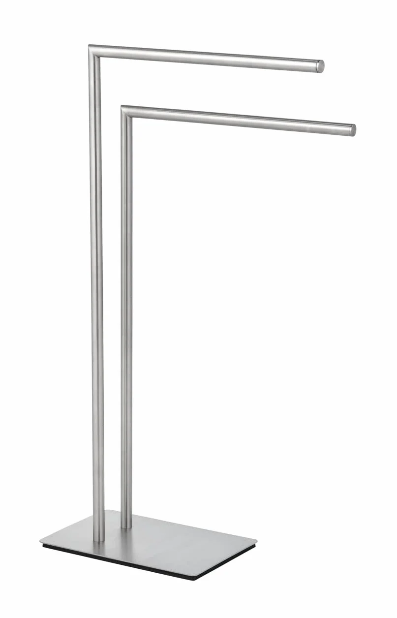 WENKO Portasciugamani Recco acciaio inossidabile satinato 48 x 80,5 x 20 cm