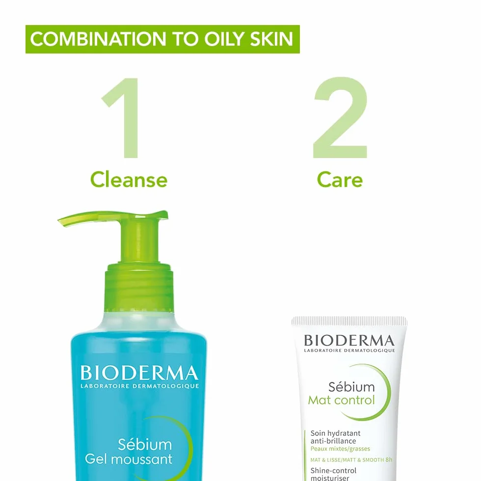 BIODERMA Sébium Reinigungsgel, 200 ml Gel