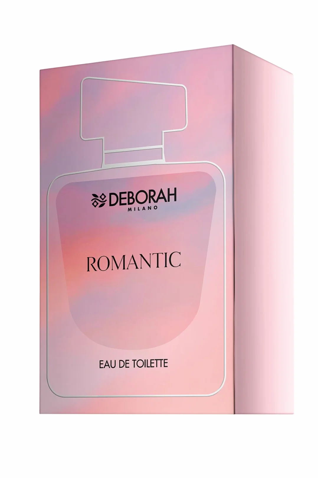 Deborah Milano - Romantic Set Doccia con Profumo e Bagnodoccia, Cofanetto Regalo Donna, Fragranza Fiorita con Note di Aranci e Fiori Trasparenti, Eau de Toilette 100ml e Docciaschiuma 250ml