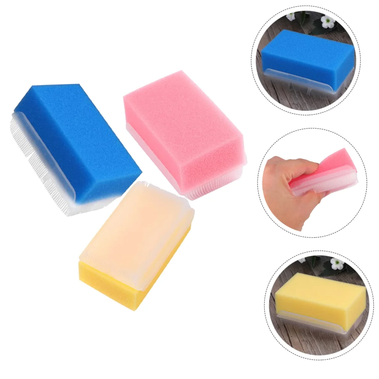 12 Pezzi Spazzola Massaggiante Spazzola Per Neonati Spazzola Sensoriale Spugna Morbida Spugne Da Bagno Per Neonati Spazzola Spugna Per Neonati Spugna Per Il Bagno Spazzola Per Il