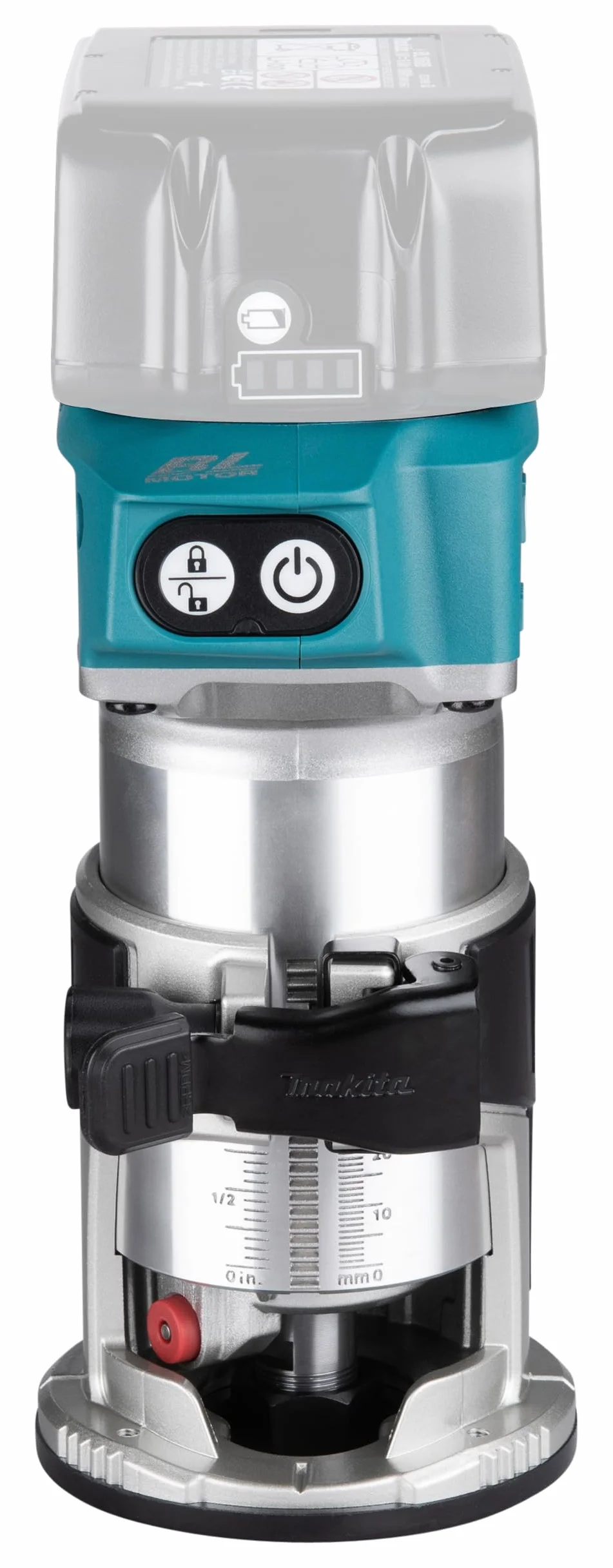 Makita DRT50ZJX2 Fresatrice Rifilatore 18V 3 basi