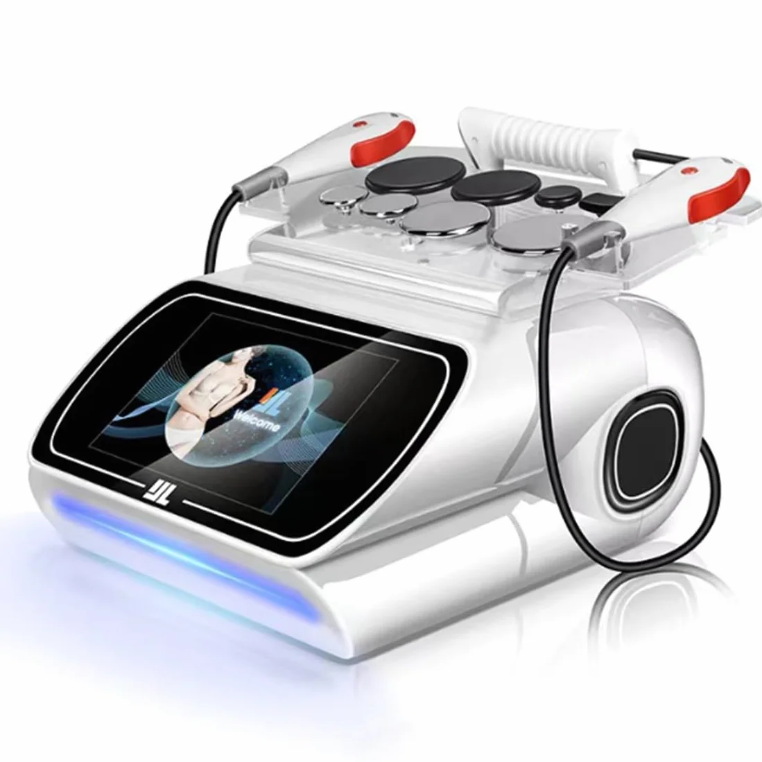 Terapia Tecar Portatile a 448 KHz per Cure Profonde, Dispositivo per la rimozione del Grasso con Touch Screen, Macchina Portatile per diatermia RET CET per Dimagrimento, Sollievo dal Dolore