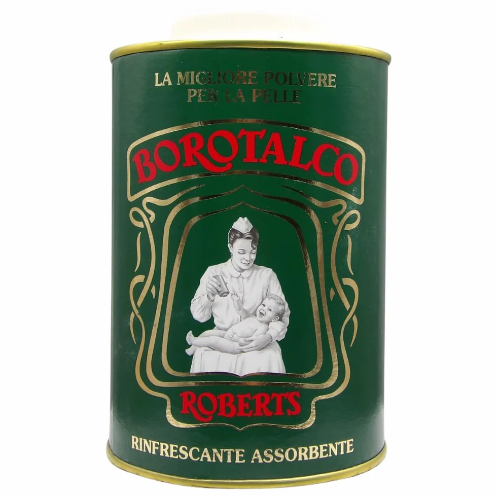 Talco In Barattolo, Talco in Polvere Multiuso Assorbente e Rinfrescante, Per Una Pelle Vellutata. Adatto Per Uomo, Donna e Bambini 500g (6 Barattoli)
