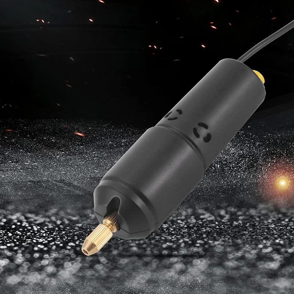 Set di Macchina per Perforazione Elettrica con Mini-Drill a Matita 10 Punti di Trapani