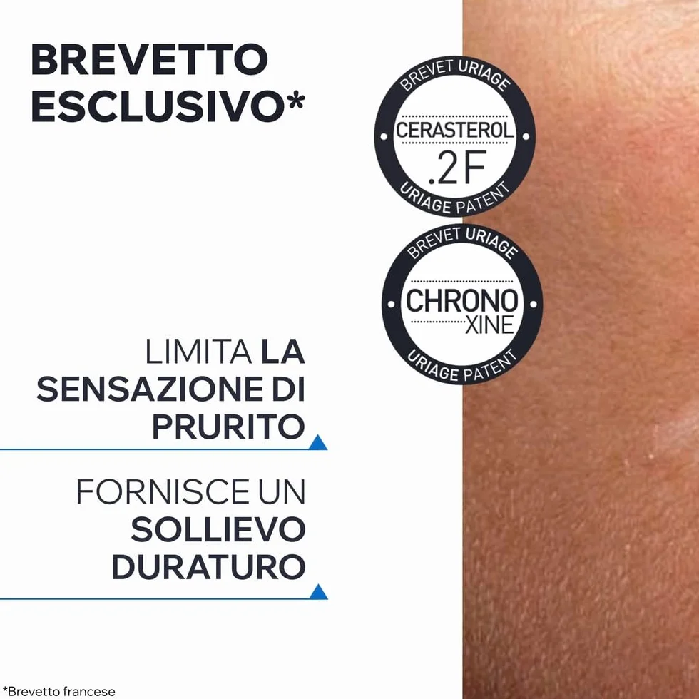 Uriage Xemose Crema Viso Lenitiva Nutriente per Pelle Secca, soggette ad Eczema Atopico con Burro di Karitè 10% - Idratazione 24H, Nutre, Lenisce e Protegge - Non Appiccica, Non Unge - non profumato