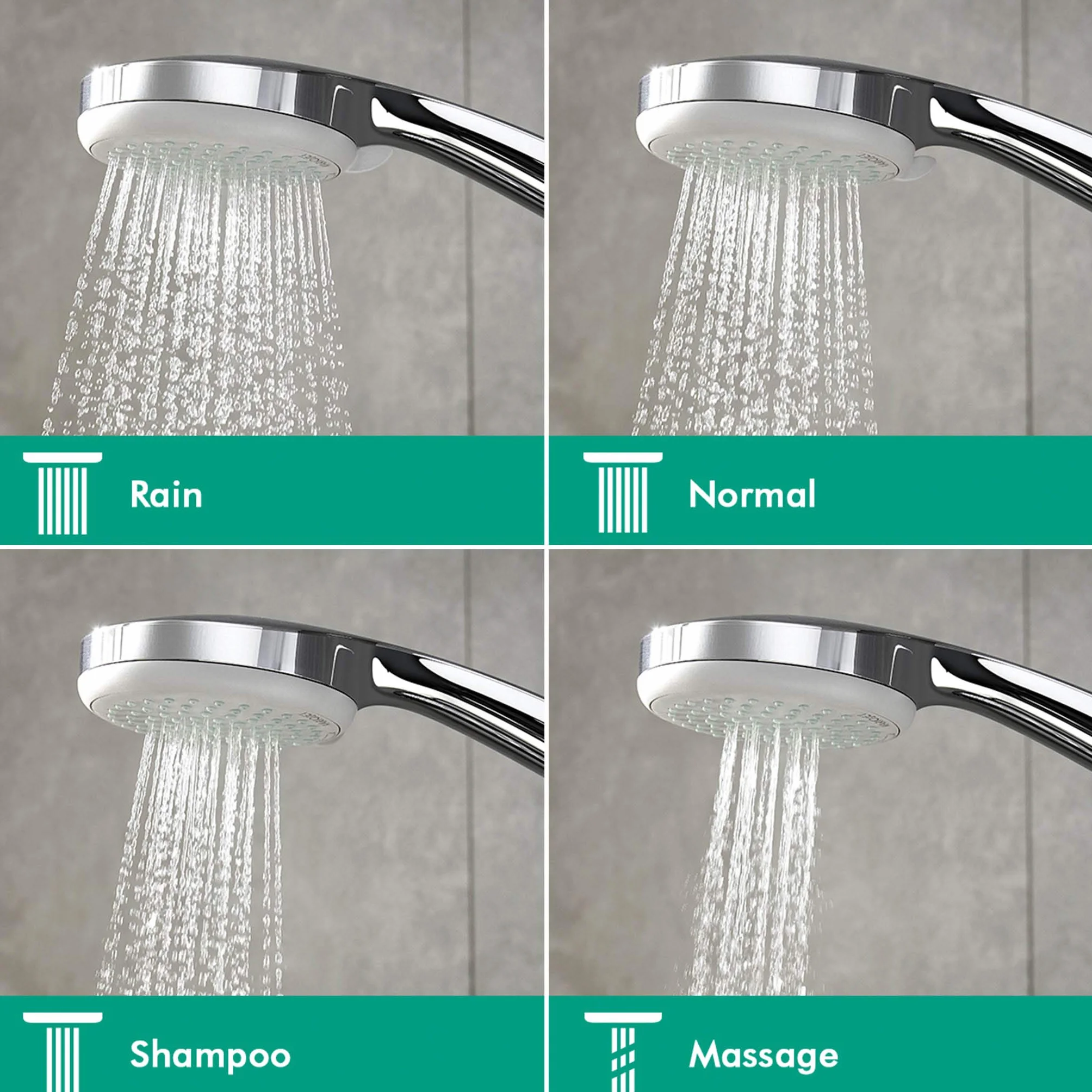 hansgrohe Croma 100 Soffione doccia rotondo ⌀ 100 mm anticalcare cromo