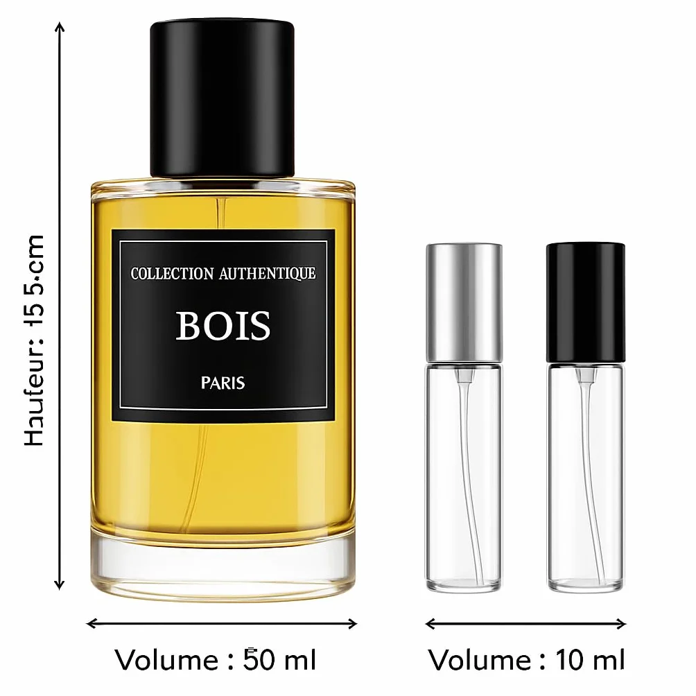 Legno intenso Collezione Privata Autentica Estratto di Profumo Orientale Legnoso Intenso, 50 ml, Fragranza Uomo di Lusso, Lunga Tenuta