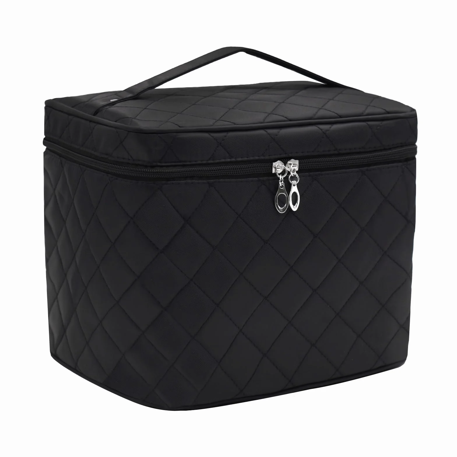 Astuccio per trucchi, grande borsa cosmetica,astuccio da toilette pieghevole impermeabile multifunzione,per vacanze campeggio bagno
