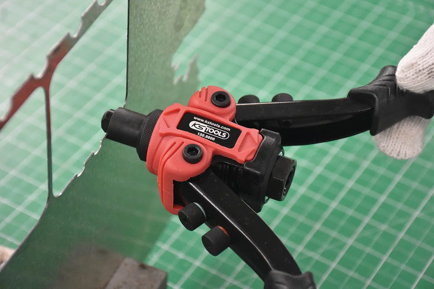 KS Tools Serie di rivettatrici 3 in 1 15 pz