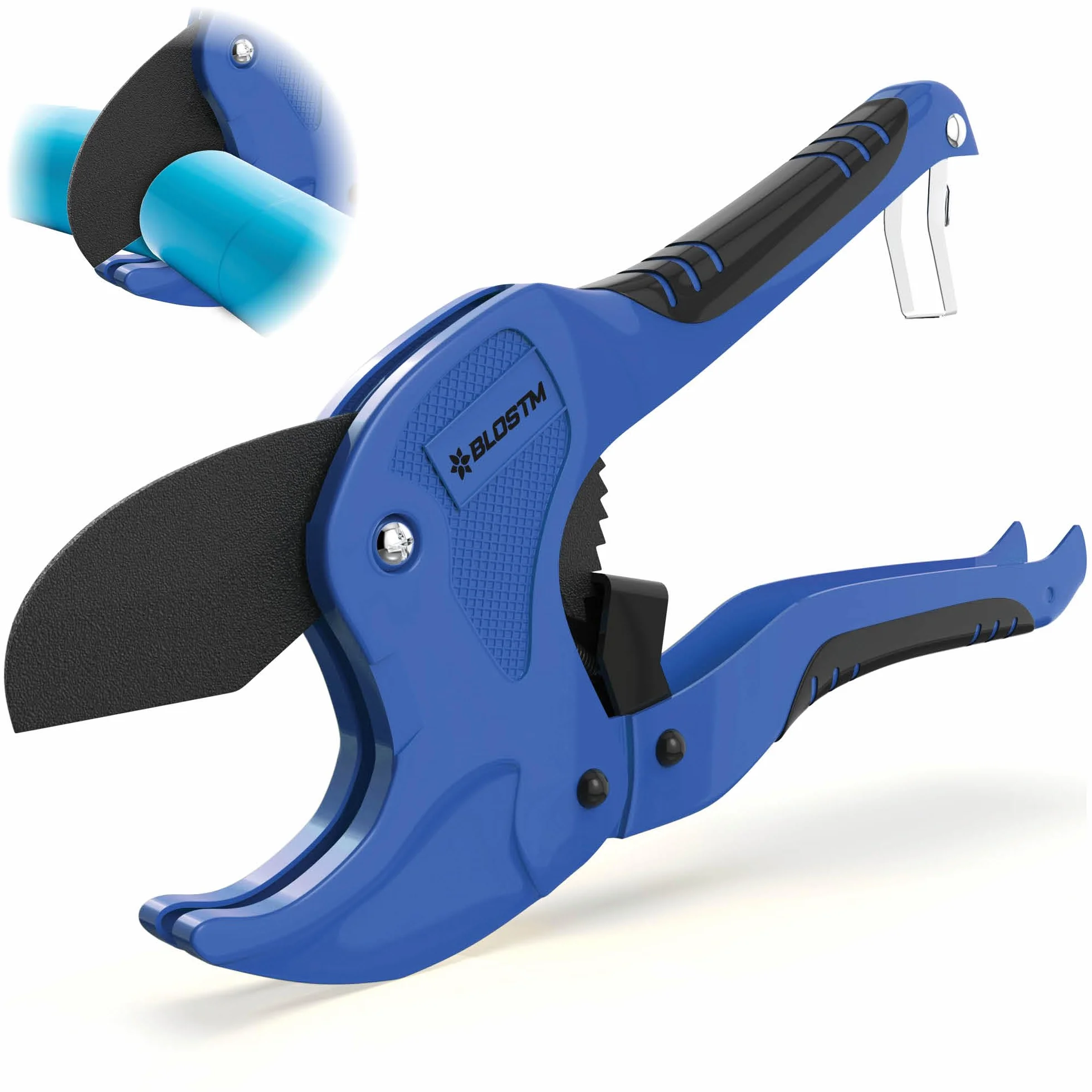 BLOSTM Tagliatubi a cricchetto 42 mm per tubi PVC PEX PPR gomma
