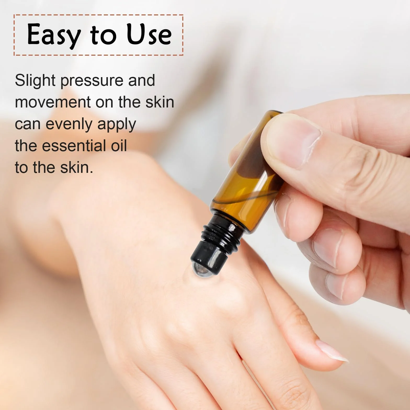 16 Pezzi Roll on Vuoto per Oli Essenziali 5ml Ambré Roll on Bottiglia Contenitore Roll on Vuoto con Sfera in Acciaio Inossidabile Bottiglia Roll on per Profumi Aromaterapia Massaggio