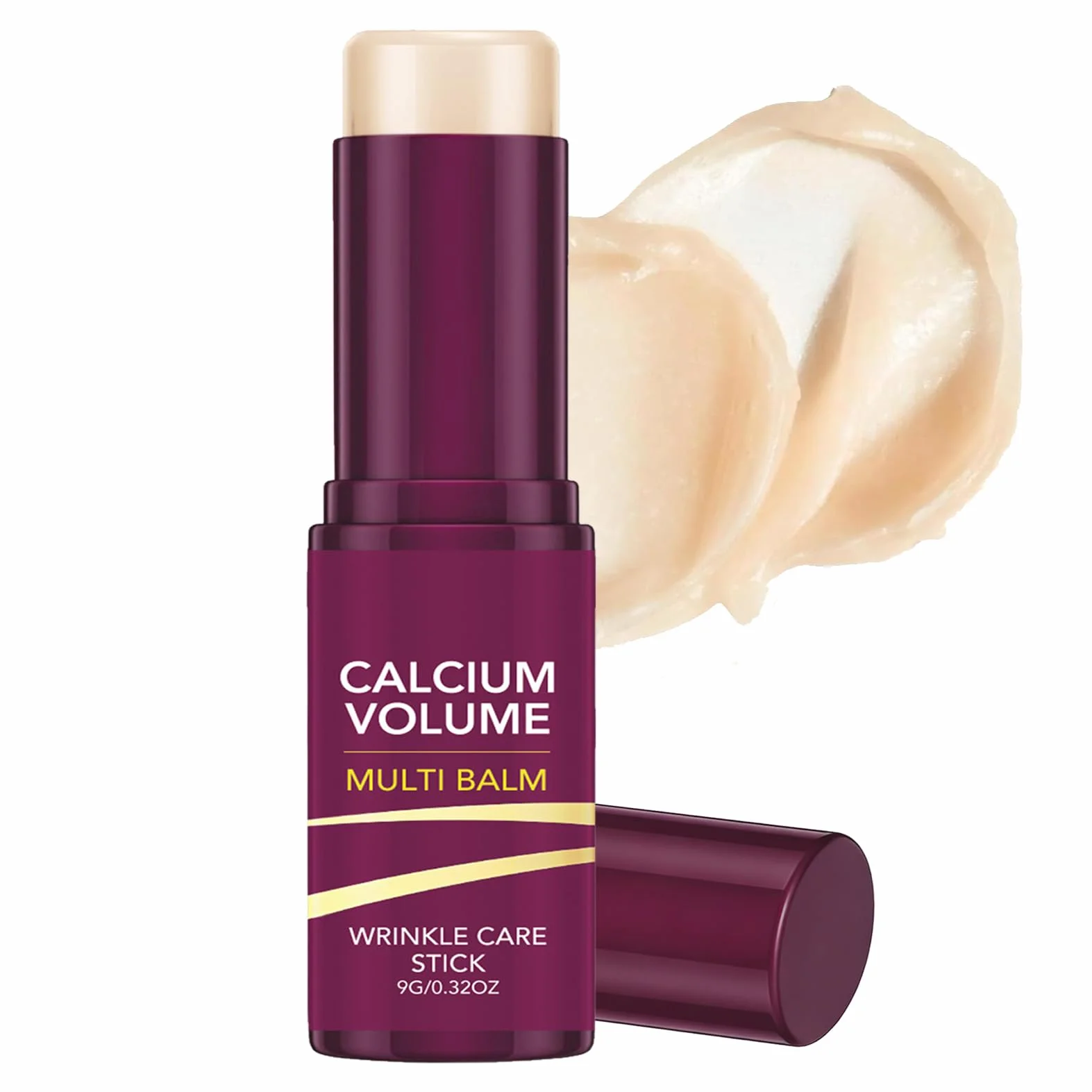 Calcium Volume Multi Balm, Cemenrete Calcium Multi Balm Stick, Anti Aging Crema Occhi contro rughe e linee sottili, collagene, balsamo per gli occhi, collo, viso (9 g)