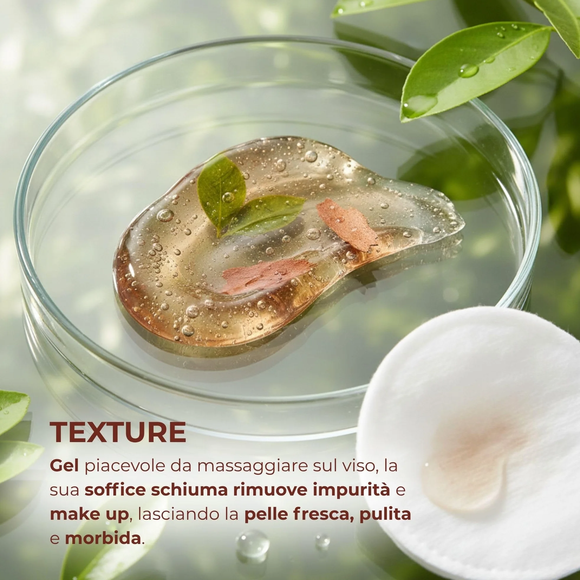 Bottega Verde - Estratti di Bellezza, Gel Struccante Viso e Occhi, 200 ml, con Quillaia per una Azione Detergente Naturale, Non Brucia gli Occhi, Formula Delicata, per Tutti i Tipi di Pelle