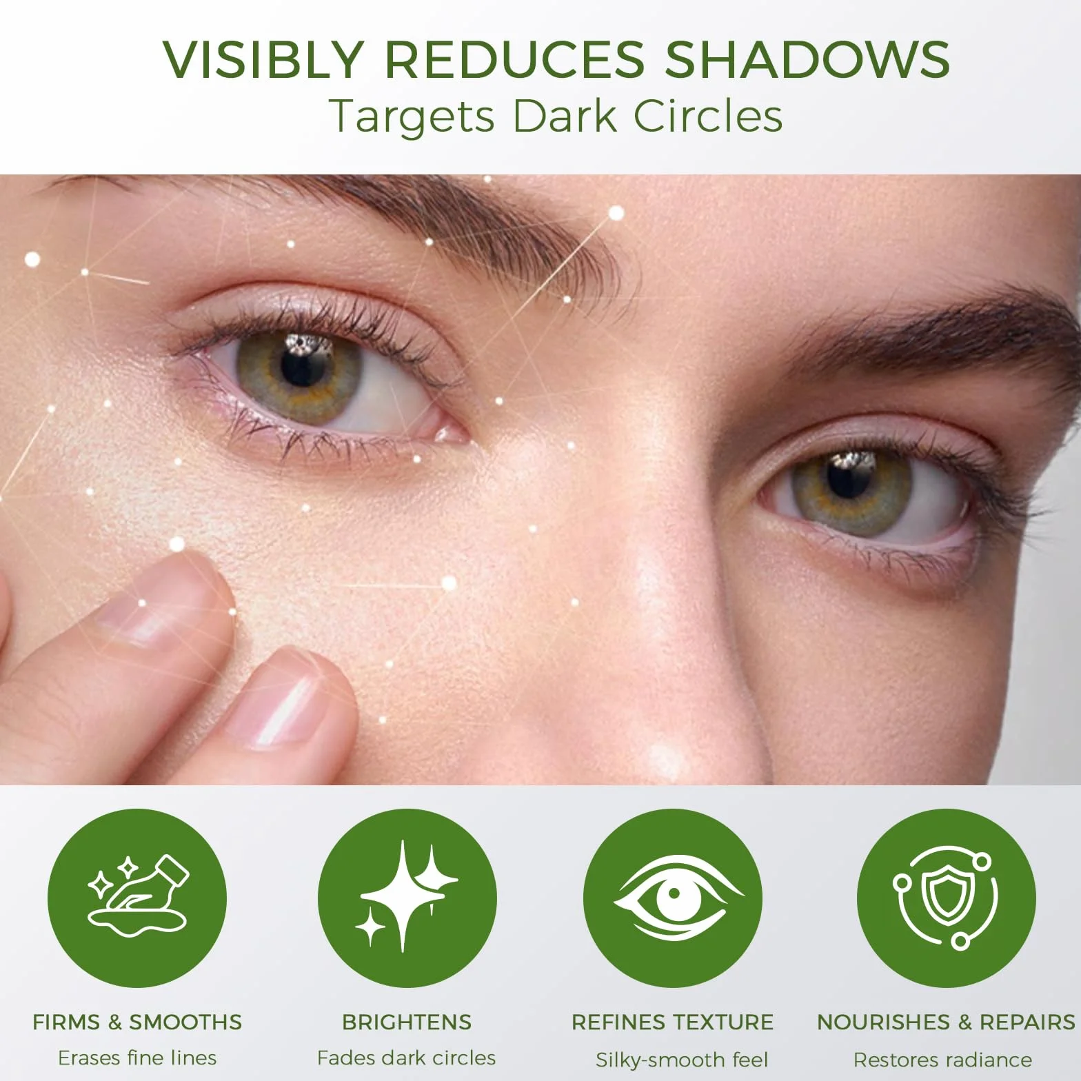 Patch Occhi Idratanti con Aloe Vera e Collagene, 60 Pezzi Maschera Occhiaie e Borse Effetto Defaticante, Trattamento Contorno Occhi Antirughe per Uomo e Donna, Patch Idrogel per Rughe e Linee Sottili