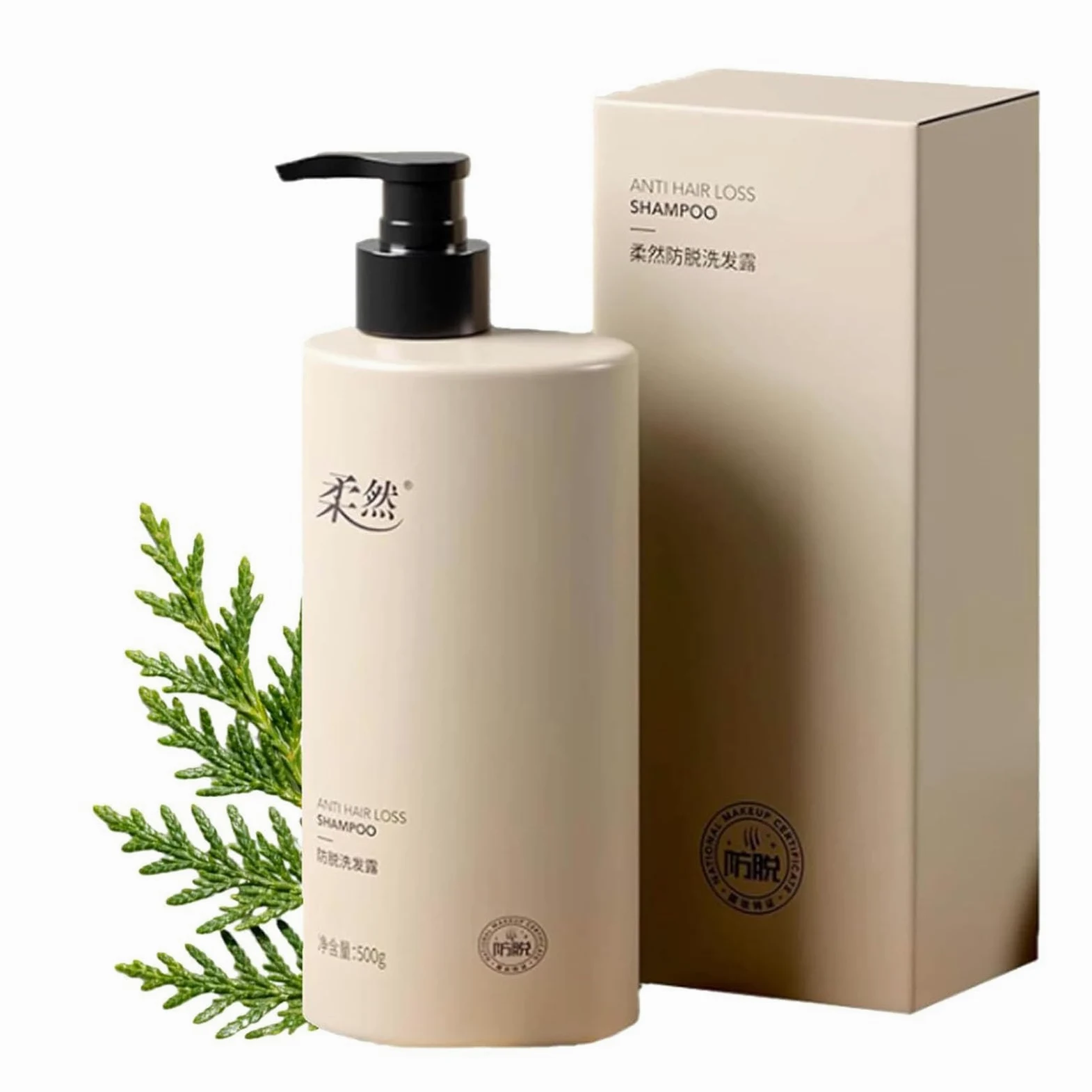 Shampoo Rouran, Shampoo per Capelli Rouran 500 g, Nutriente in Profondità, Delicato, Fresco e Soffice, Adatto a Tutti i Tipi di Capelli, Nutriente e Idratante, Ingredienti Naturali (1pc)