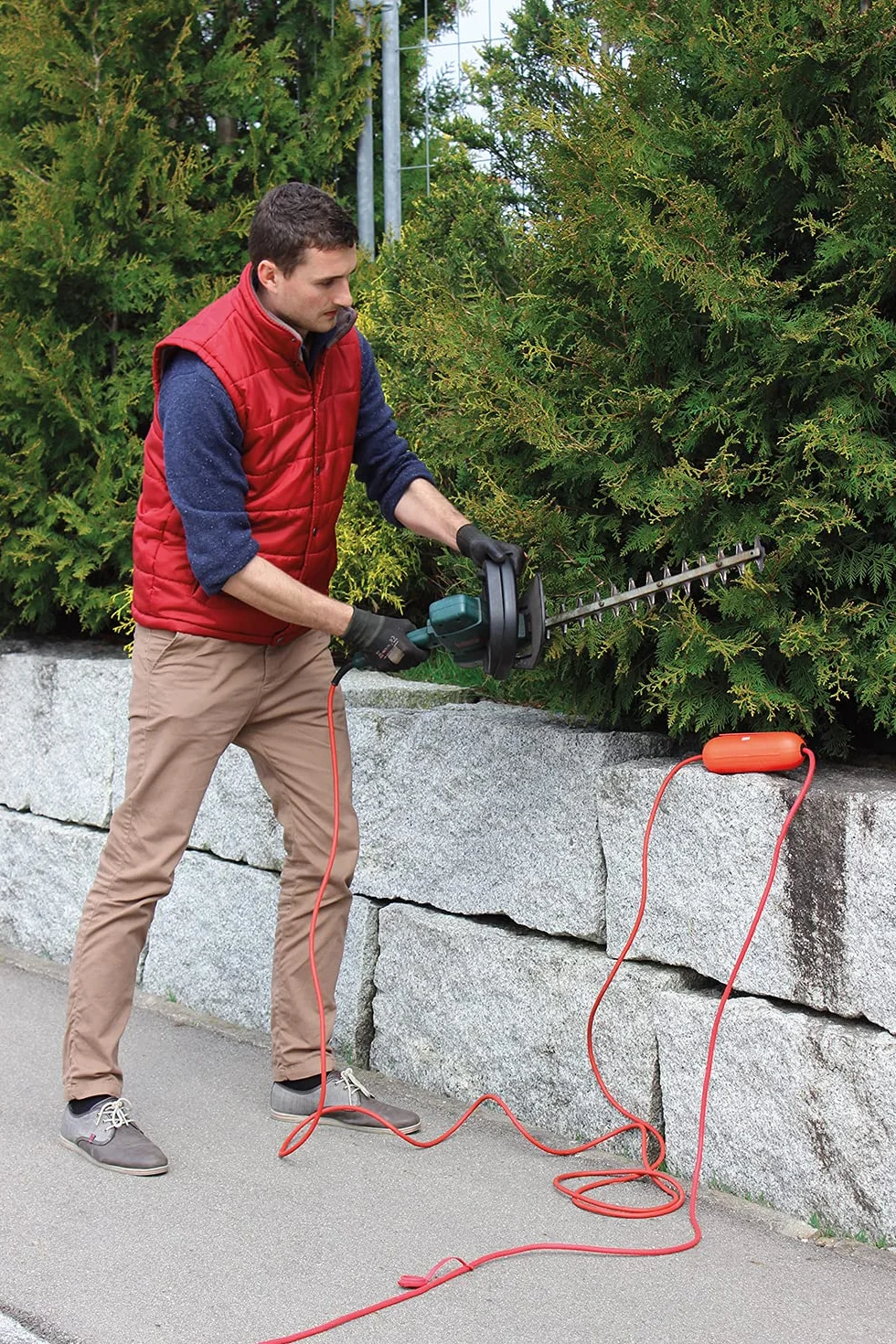Schwabe Safety box Sicurezza per spine e prese Protezione affidabile contro gli agenti esterni Rosso