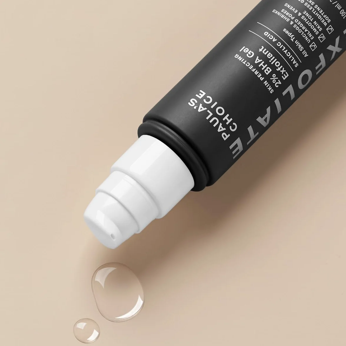 Paula’s Choice SKIN PERFECTING 2% BHA Esfoliante Gel - Leggero & Che Non Appiccica - Peeling Viso Combatte i Brufoli e i Punti Neri - con Acido Salicilico - Tutti i Tipi di Pelle - 100 ml