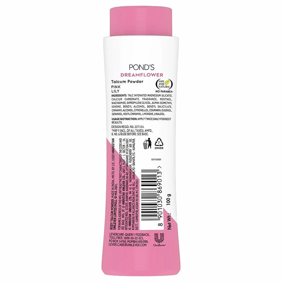 POND'S Dreamflower Talcum powder 100gm by Pond's