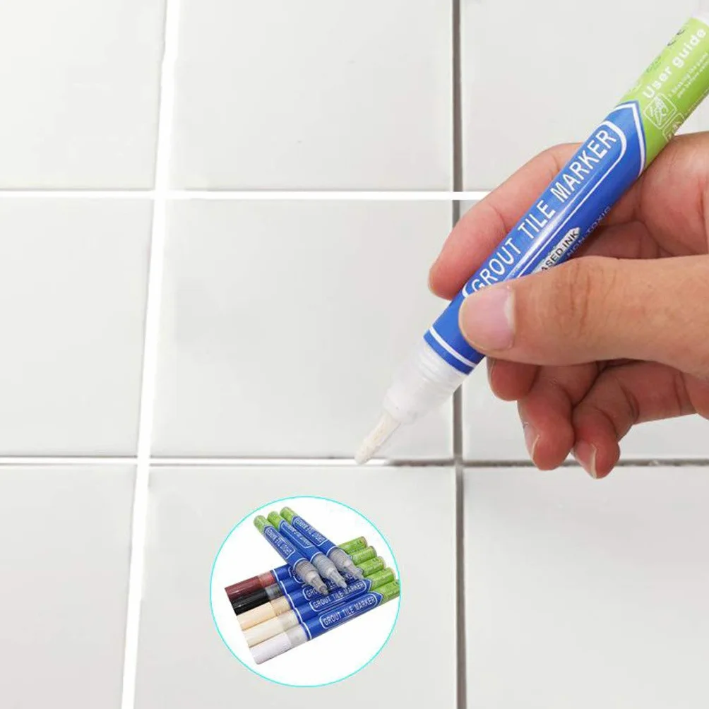Pennarello per fughe per piastrelle impermeabile marrone riparazione bagno cucina pavimentazione
