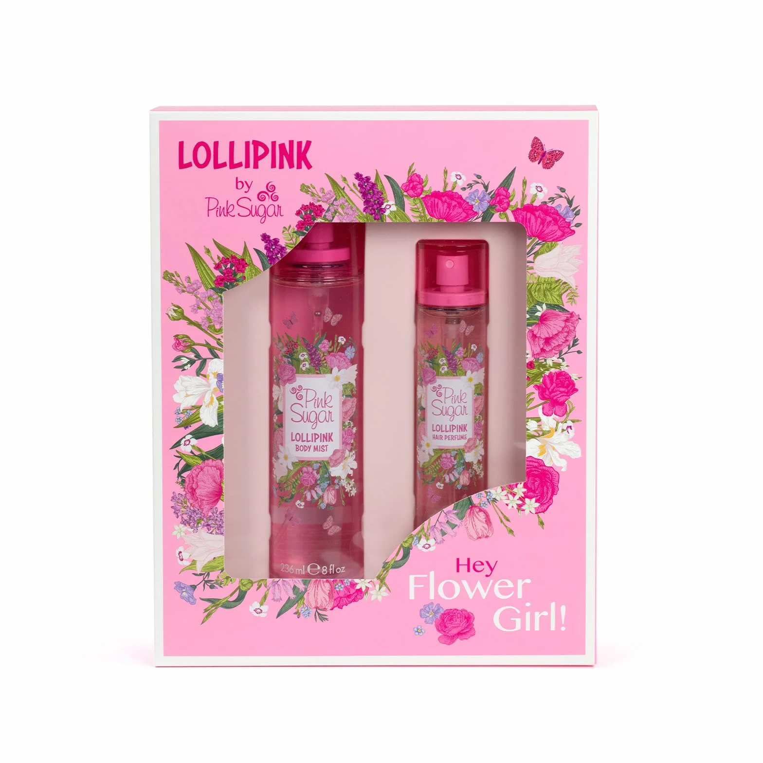 LOLLIPINK BY PINK SUGAR COFANETTO con BODY MIST 236 ML + HAIR PERFUME 100 ML