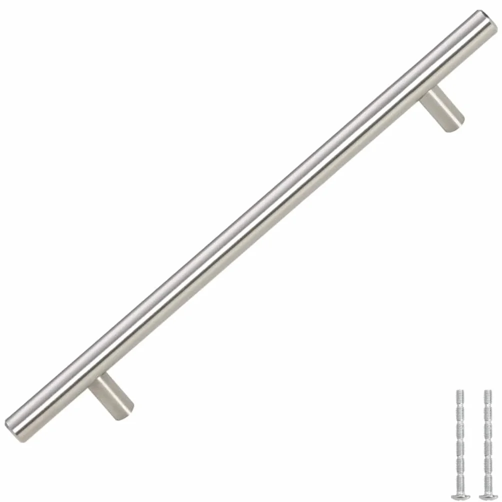 vidaXL Maniglie per Mobili 192mm Argento Acciaio Inox 5pz