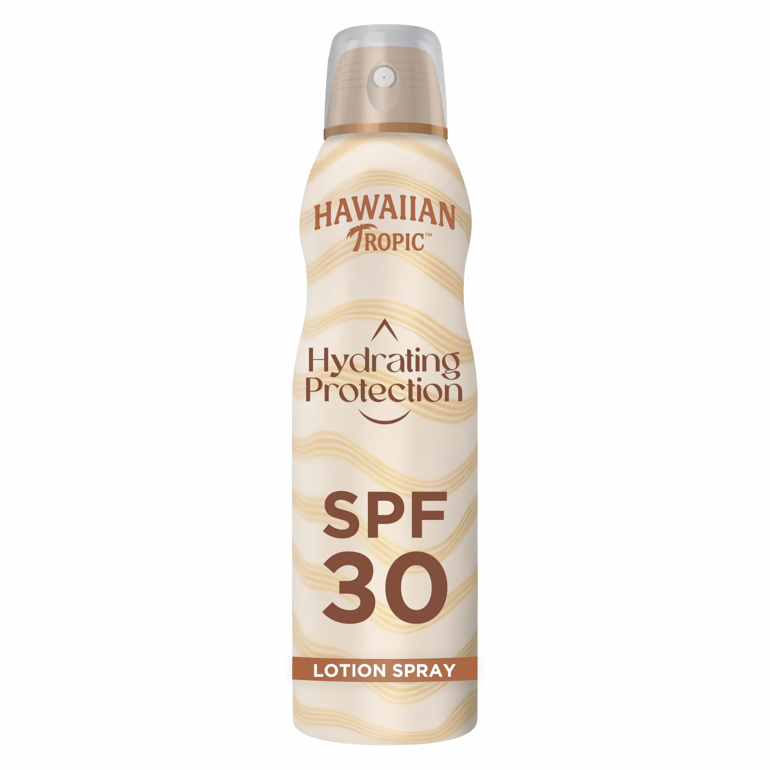 Spray Solare Protettivo Idratante di Hawaiian Tropic, Protezione SPF 50 UVA e UVB Resistente all'Acqua, Profumo Tropicale, Lozione Solare, 220 ml