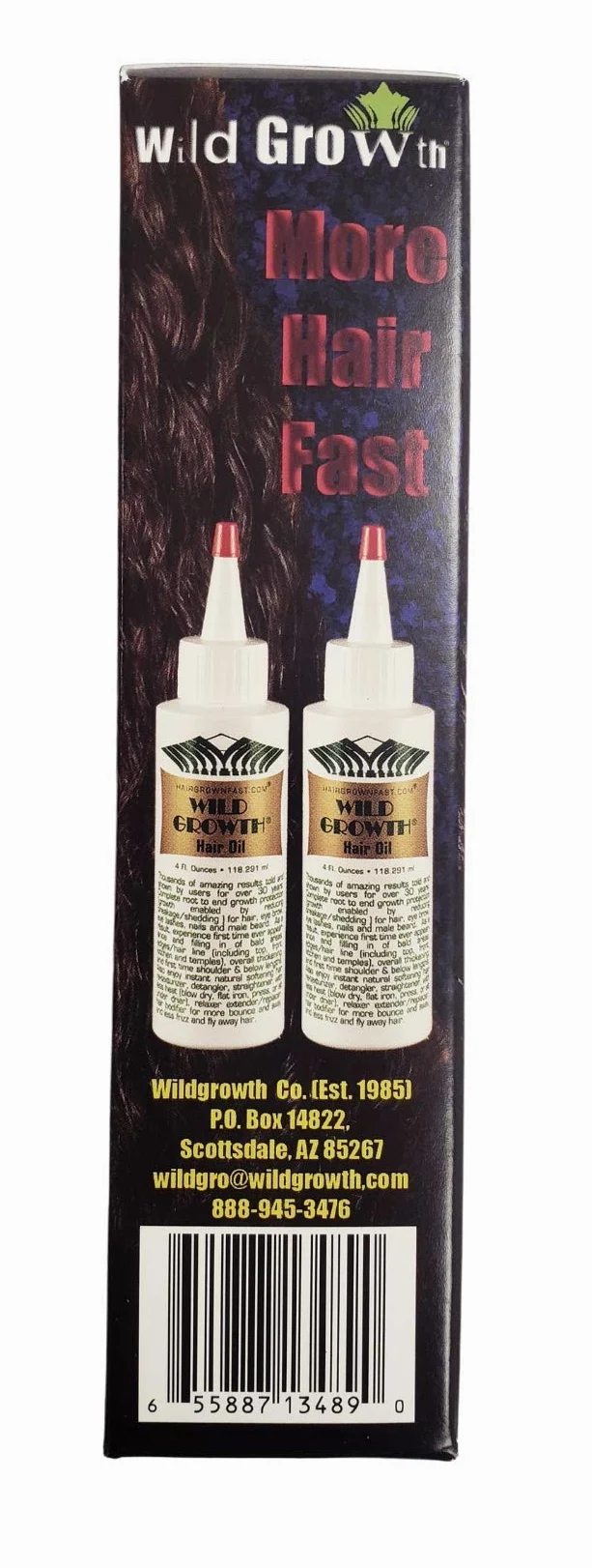 Wild Growth Set di 2 oli per capelli, 118 ml