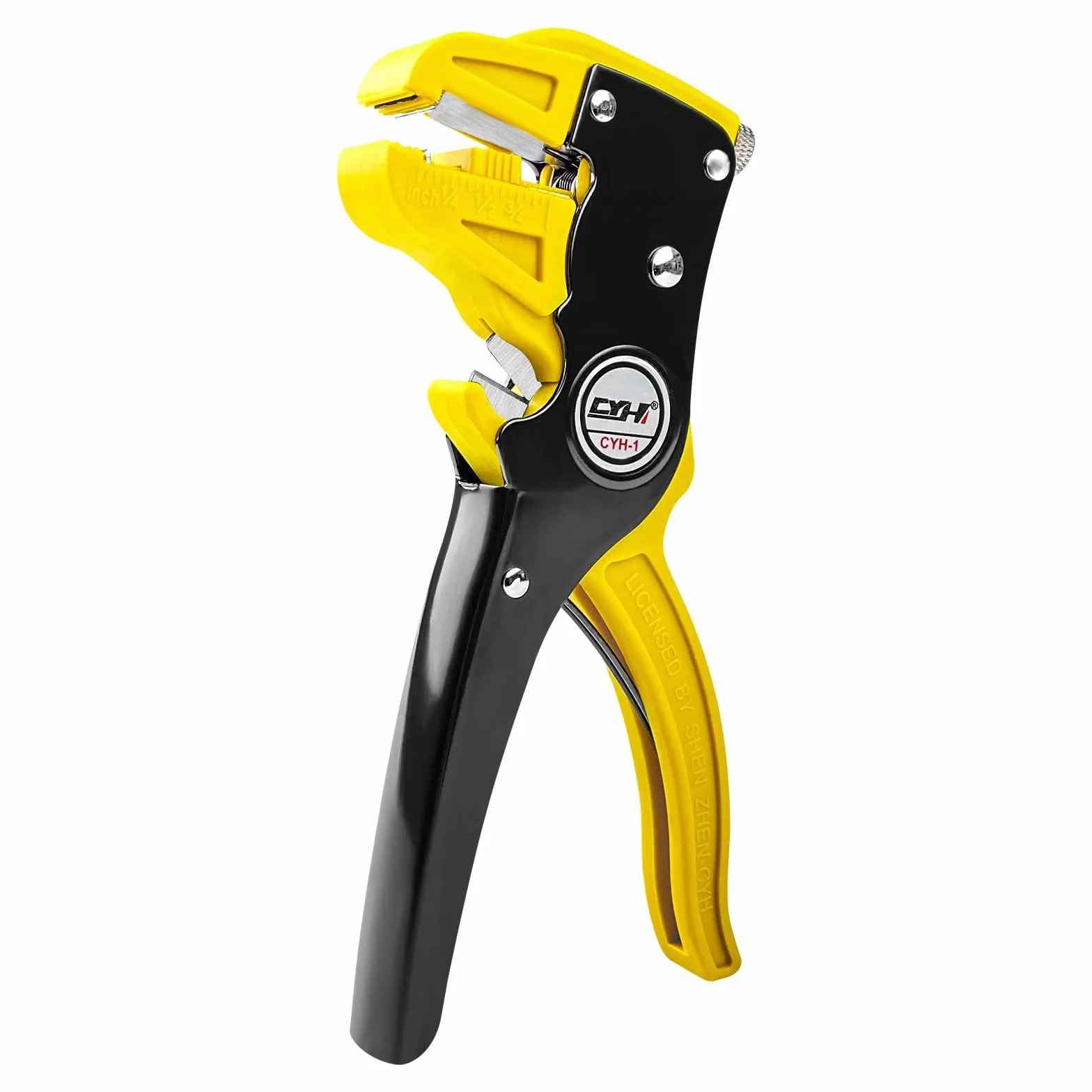 Relota Pinza Spelafili Automatica 2 in 1, Spellacavi Frontale Autoregolabile 0.5-6mm per Taglio Cavi