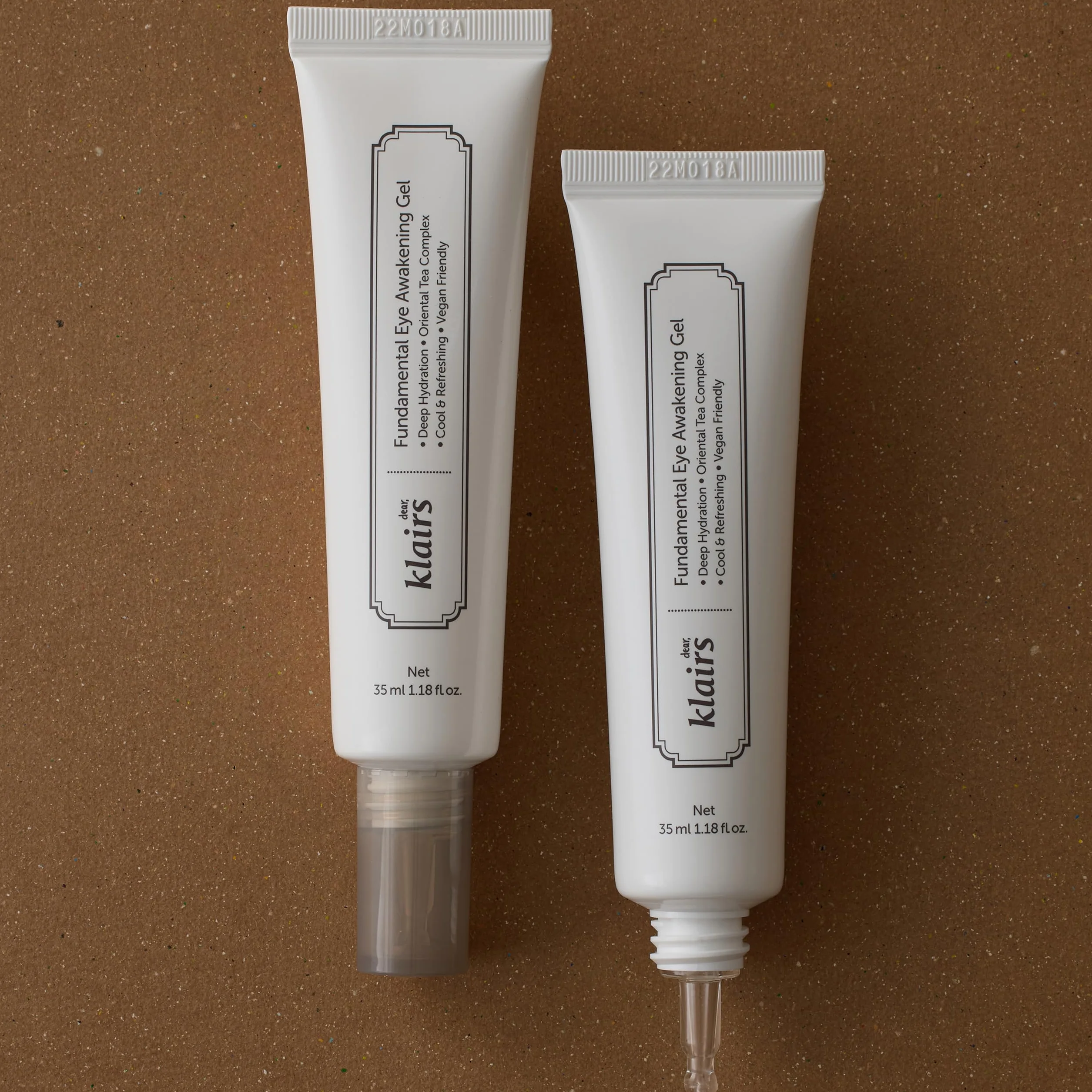 DearKlairs Gel fondamentale per il risveglio degli occhi 35 ml | Vegano, Migliora le occhiaie con azione anti-gonfiore e antiossidante per borse, trattamento occhi gonfi per donna