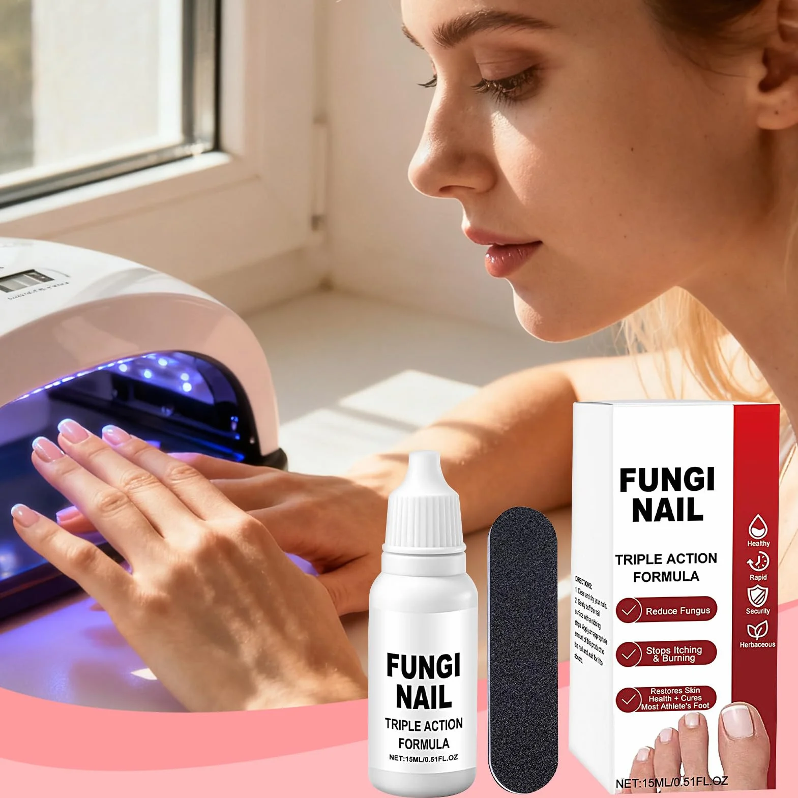 Liquido Per La Cura Delle Unghie | 15ml Idratante Rinforzante E Riparatore Profondo Unghie Piedi - Soluzione Per La Salute Delle Dei Piedi | Per Adulti Famiglia Amici Mamma Papà Nonna