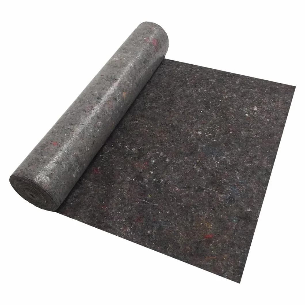 EINSIDE Telo di protezione imbianchino, Feltro assorbente protezione pavimenti, 1 x 25 m, 180 g/m²