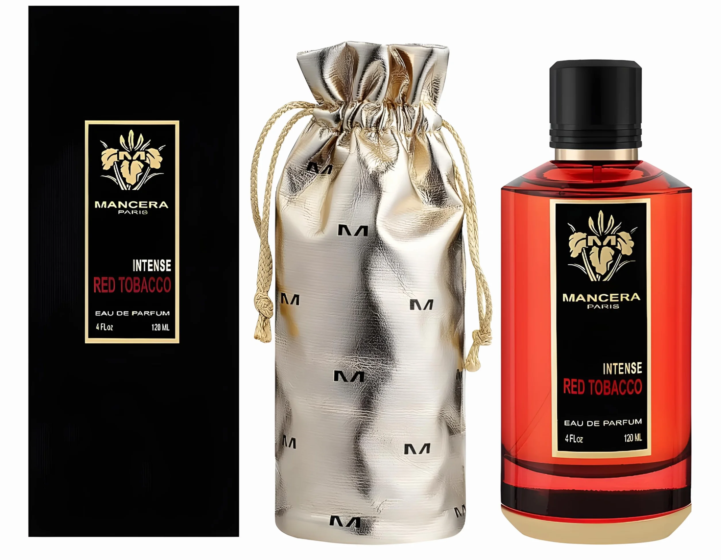 MANCERA Intense Red Tobacco Extrait de Parfum, Unisex (120 ml)