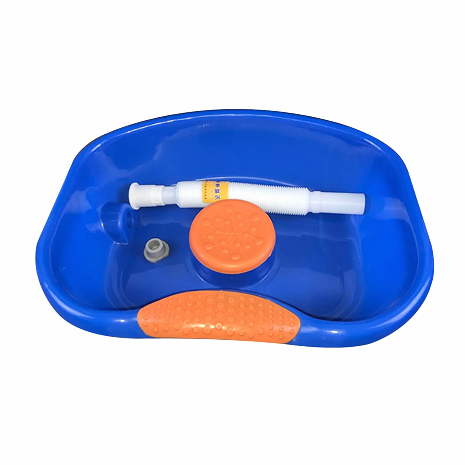 Sharplace Vasca per Shampoo da Letto Vasca per Lavaggio dei Capelli Vassoio per Lavaggio con Tubo Flessibile per Spa Barber Shop - Standard