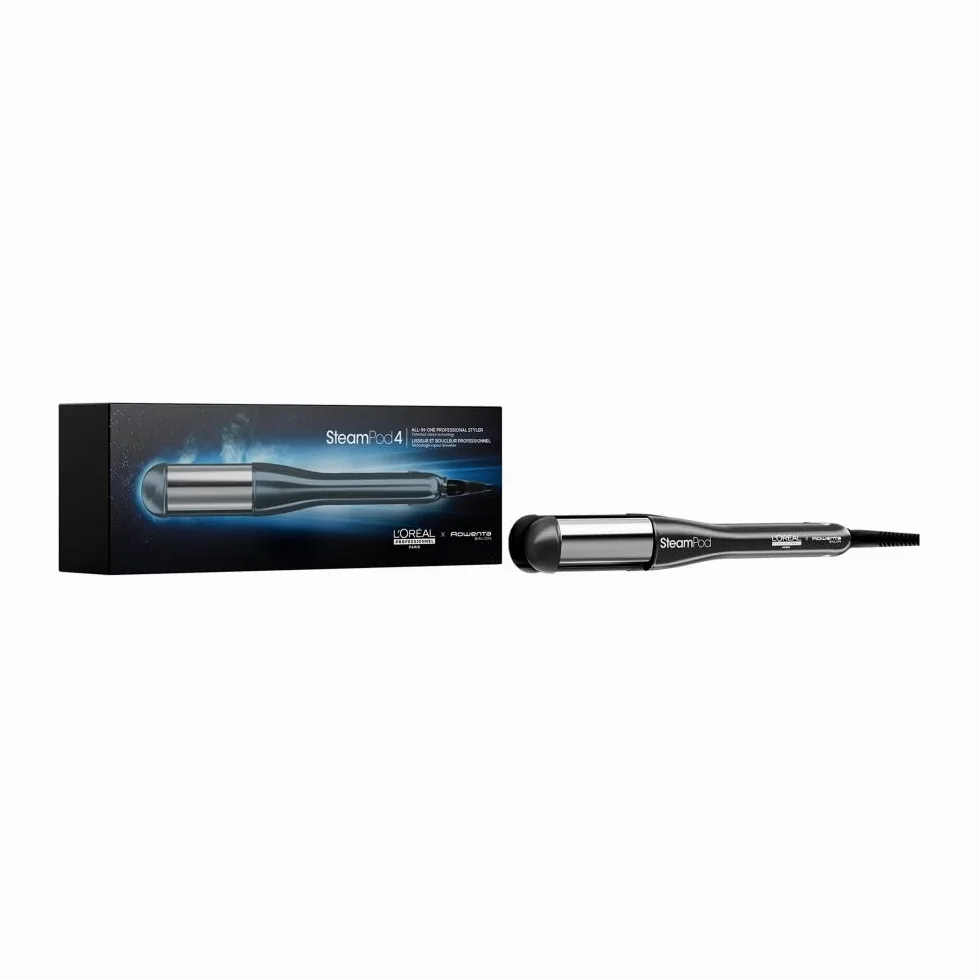 L'Oréal Professionnel SteamPod 4 Meteora Edizione Limitata, Piastra per Capelli Professionale Tutto in Uno, Con Tecnologia a Vapore, Per Look dal Liscio al Riccio, Per Tutti i Tipi di Capelli