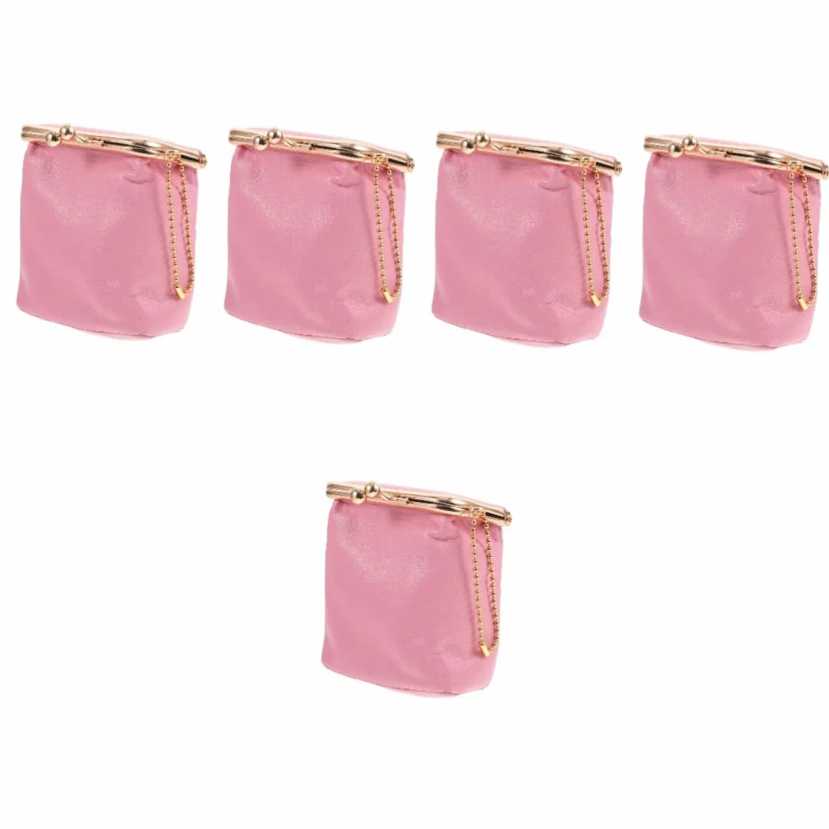 FRCOLOR Contenitore Per Rossetto Portatile Da 5 Pezzi Squisito Porta Rossetto Per Donne E Ragazze Borsa Porta Per Uso Quotidiano Scuola E Shopping.
