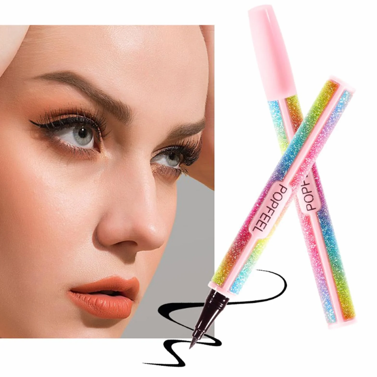 Trousse di Trucchi, Set Trucchi Donna Completo, Regalo per Donne Make Up Kit, Include set di pennelli per bcchi, tavolozza di bmbretti, matita per sopracciglia, mascara, eyeliner