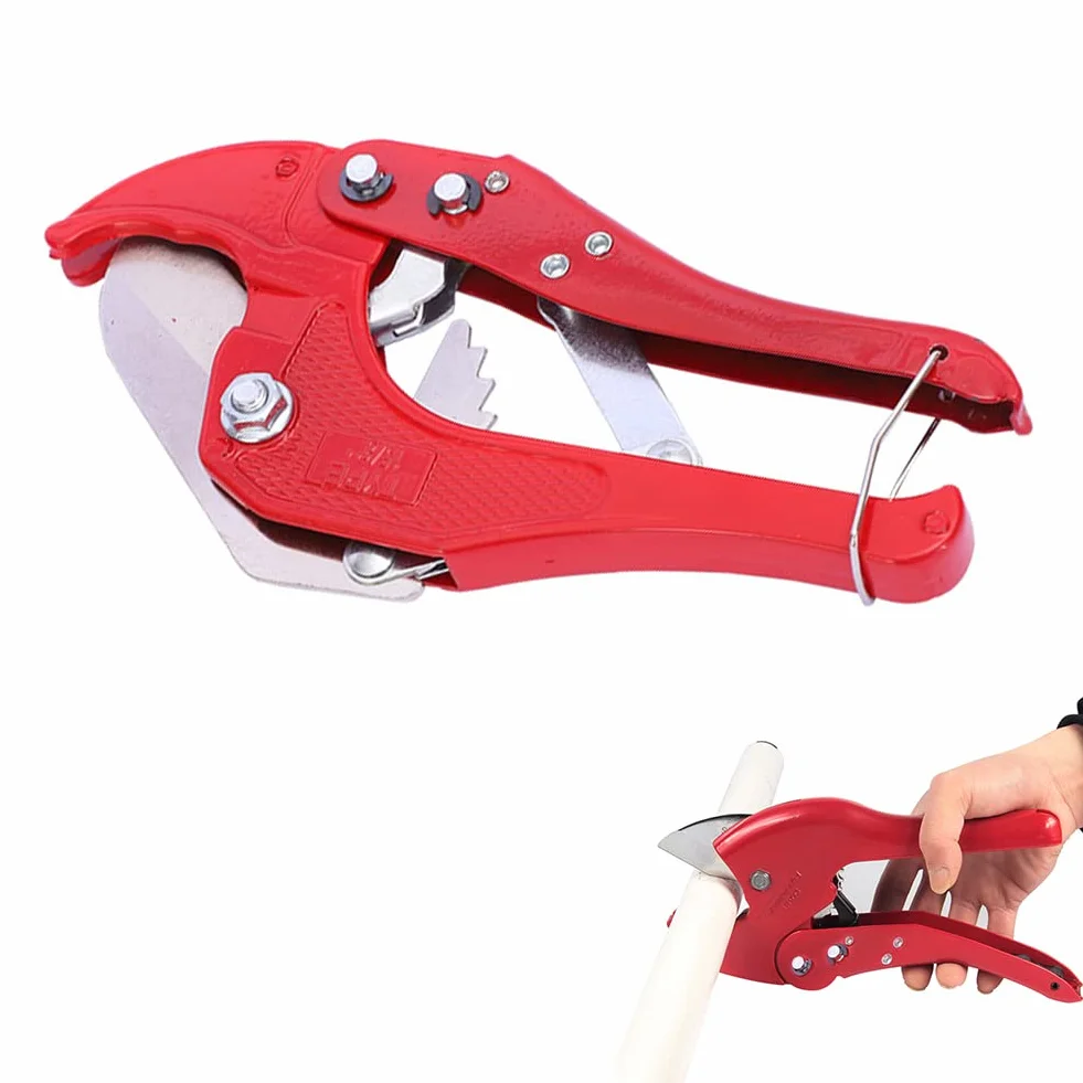 Butyeak Tagliatubi in PVC 42 mm a Cricchetto per Tubi PPR PE PEX