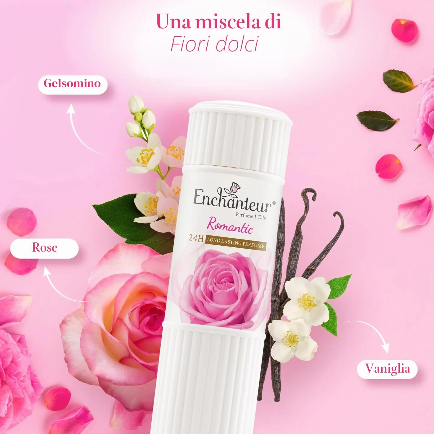 Enchanteur Talco Profumato Romantico, 250g