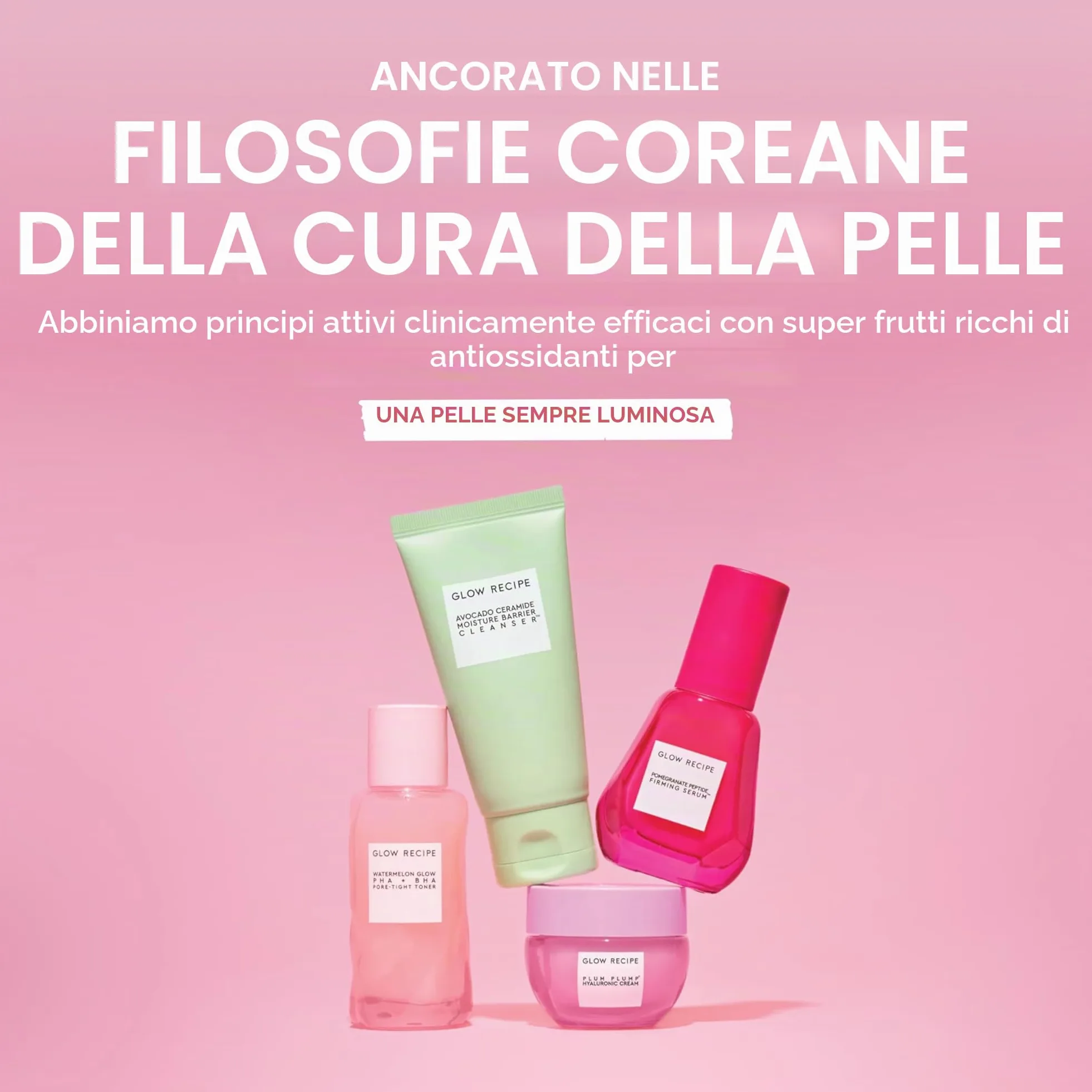 Glow Recipe Avocado Cleanser detergente viso con barriera idratante e ceramica di avocado, detergente idratante per la pelle secca, struccante quotidiano e delicato