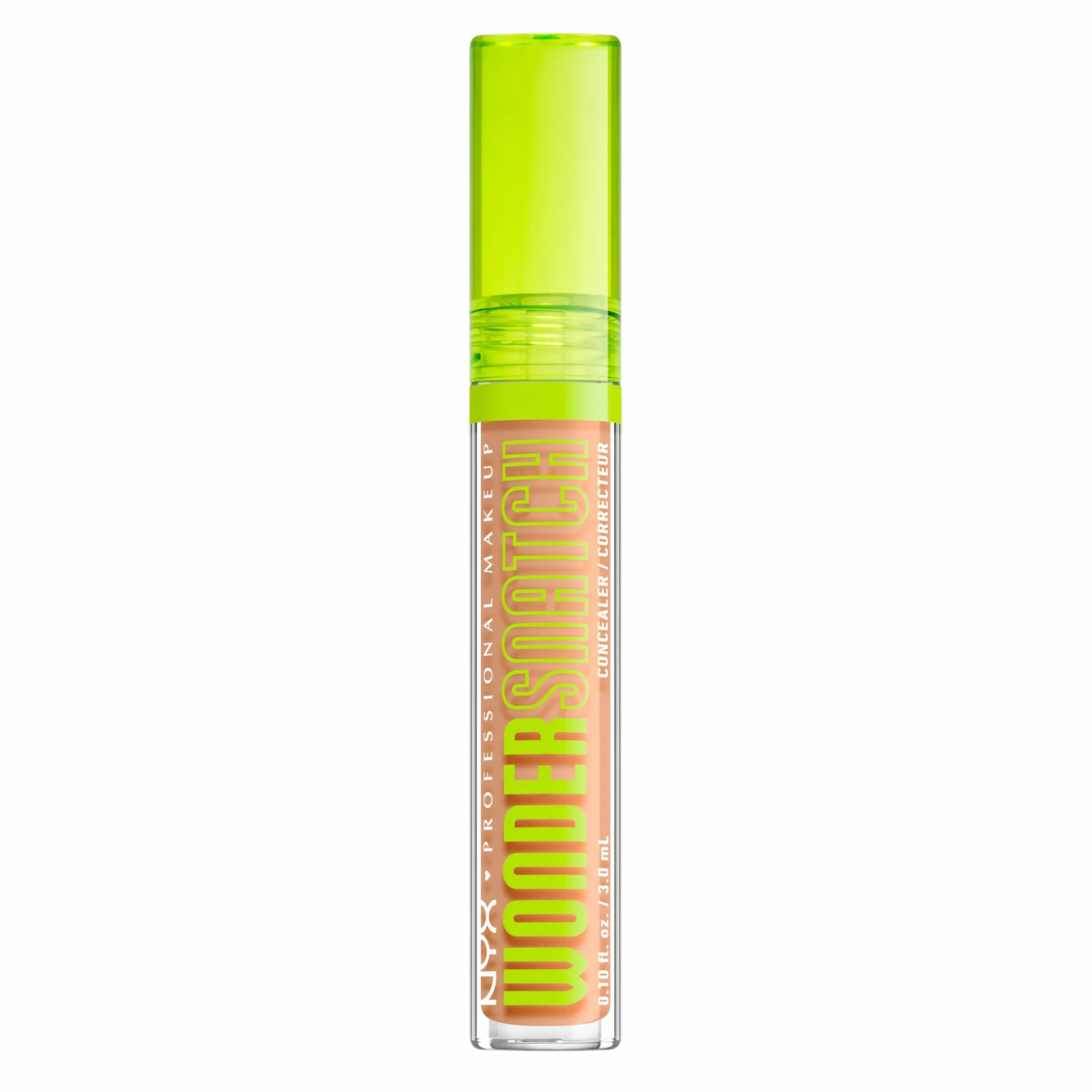 NYX Professional Makeup Wonder Snatch Concealer, Liquid Concealer, Up to 24h Hydration, Waterproof Wear, Neutral Beige, 3 ml