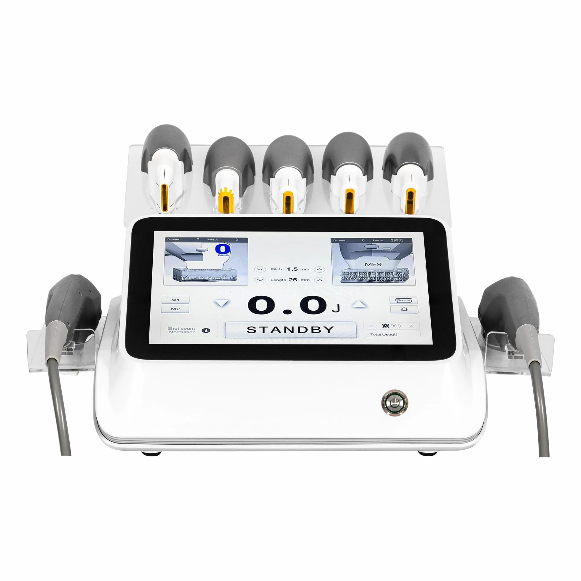 Macchina Estetica Multifunzionale con Radiofrequenza ed EMS, Dispositivo Professionale per Cura della Pelle e Modellamento Corpo per Centri Estetici e Saloni di Bellezza