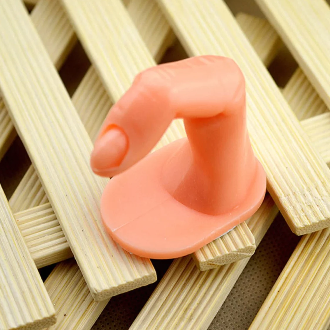 5 pezzi di allenamento per la pratica della nail art, False Finger Practice delle unghie Pratica Modello di dito per dita per la pratica delle nail art
