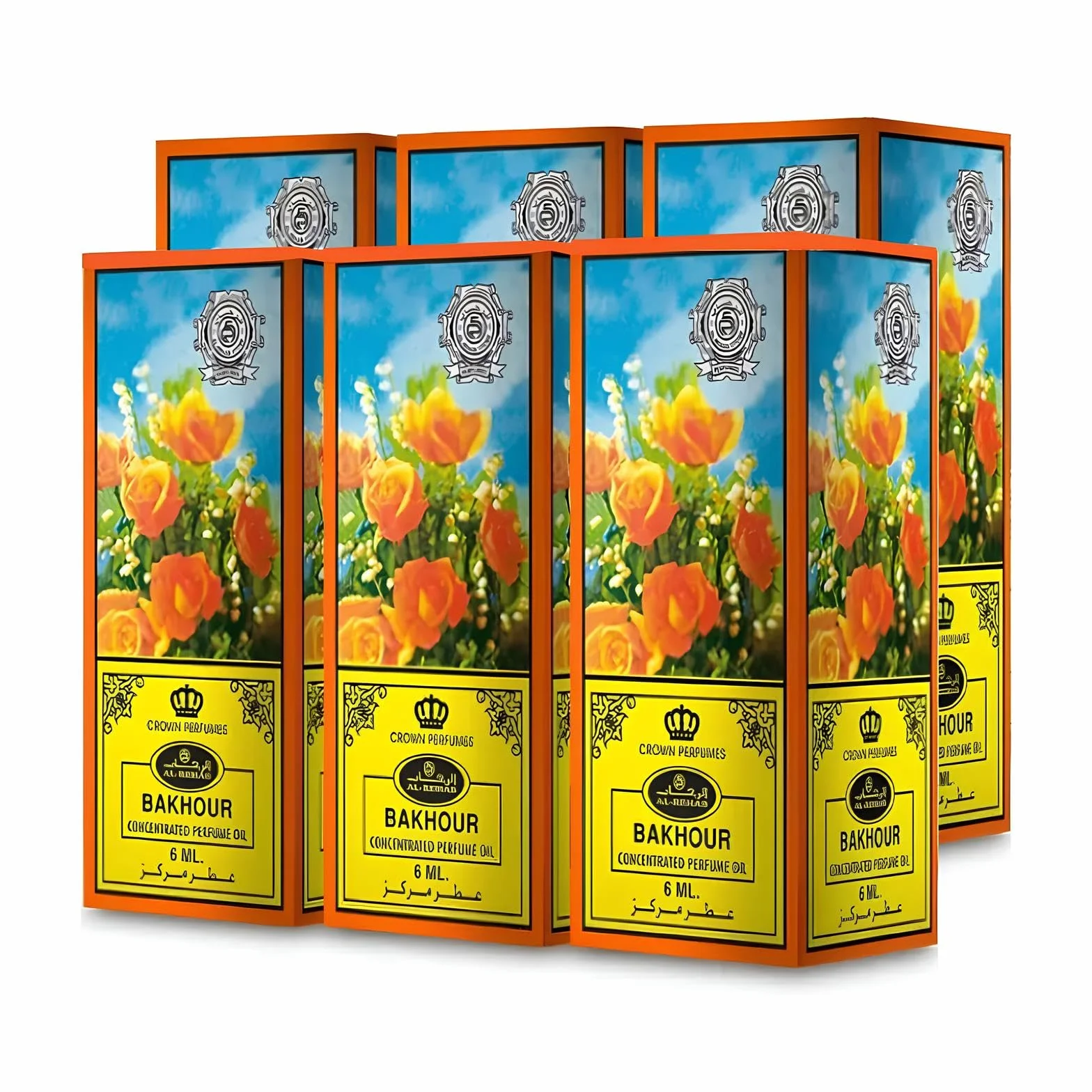 Bakhoor Profumo Olio - 6 x 6ml by Al Rehab