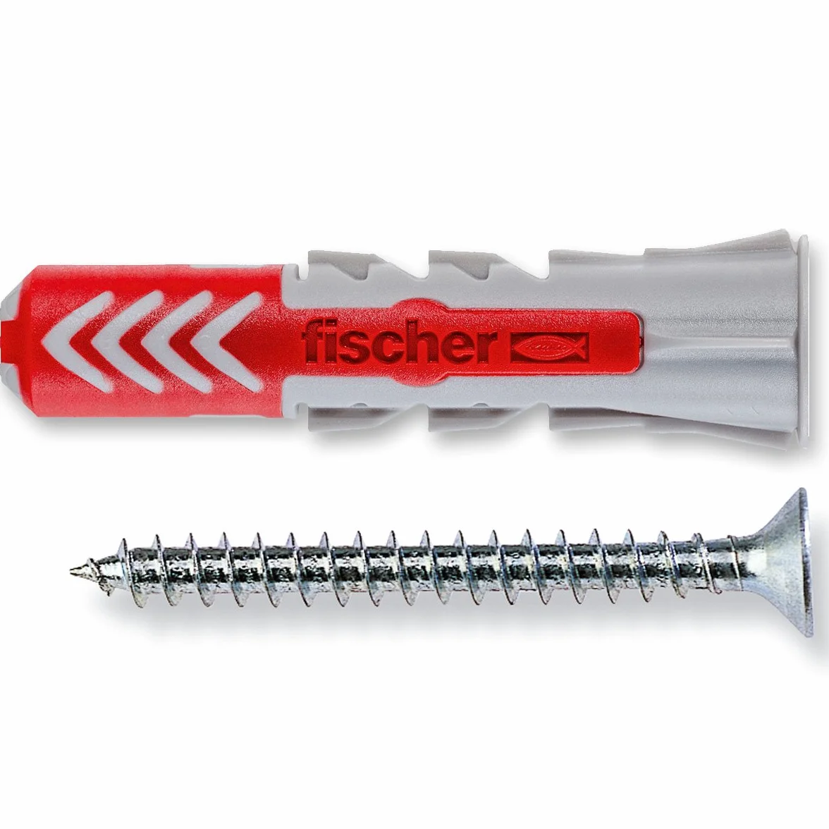 Fischer Duopower Tasselli con Vite 6x30 mm per Muro Pieno Mattone Forato Cartongesso