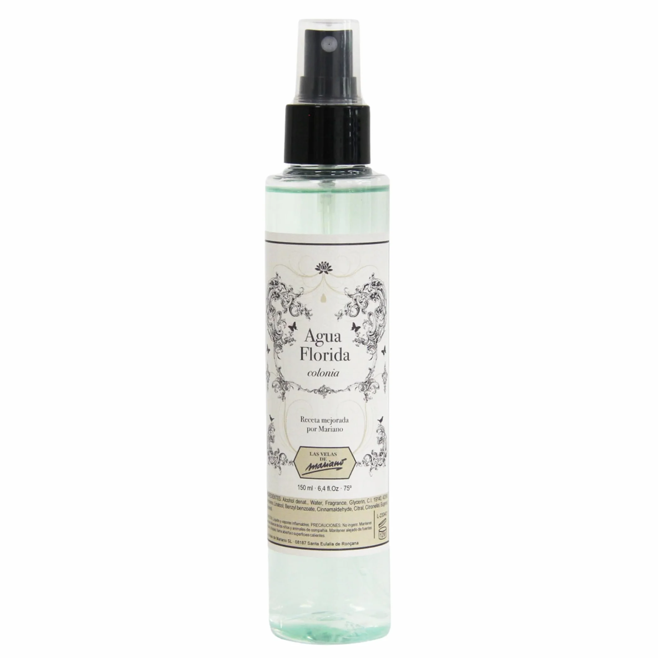 Acqua Florida Colonia Spirituale, Spray 150 ml, Aroma Floreale-Agrumato, Formula Migliorata per Pulizia Energetica e Armonizzazione, Uso Rituale e Corpo