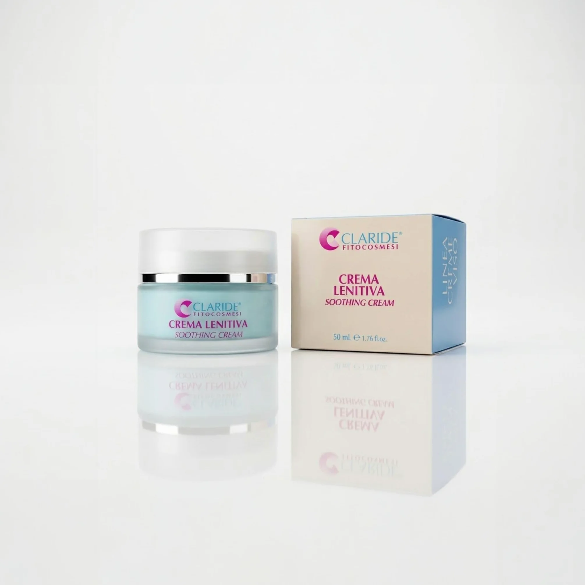 Crema Lenitiva con Azulene Pantenolo e Bisabololo per tutte le pelli, 50 ml
