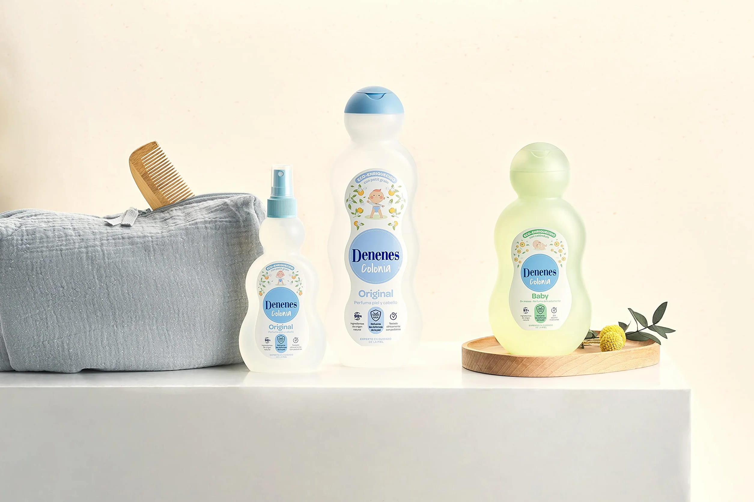 Denenes Muy Suave Colonia - 600 ml (Confezione da 2)
