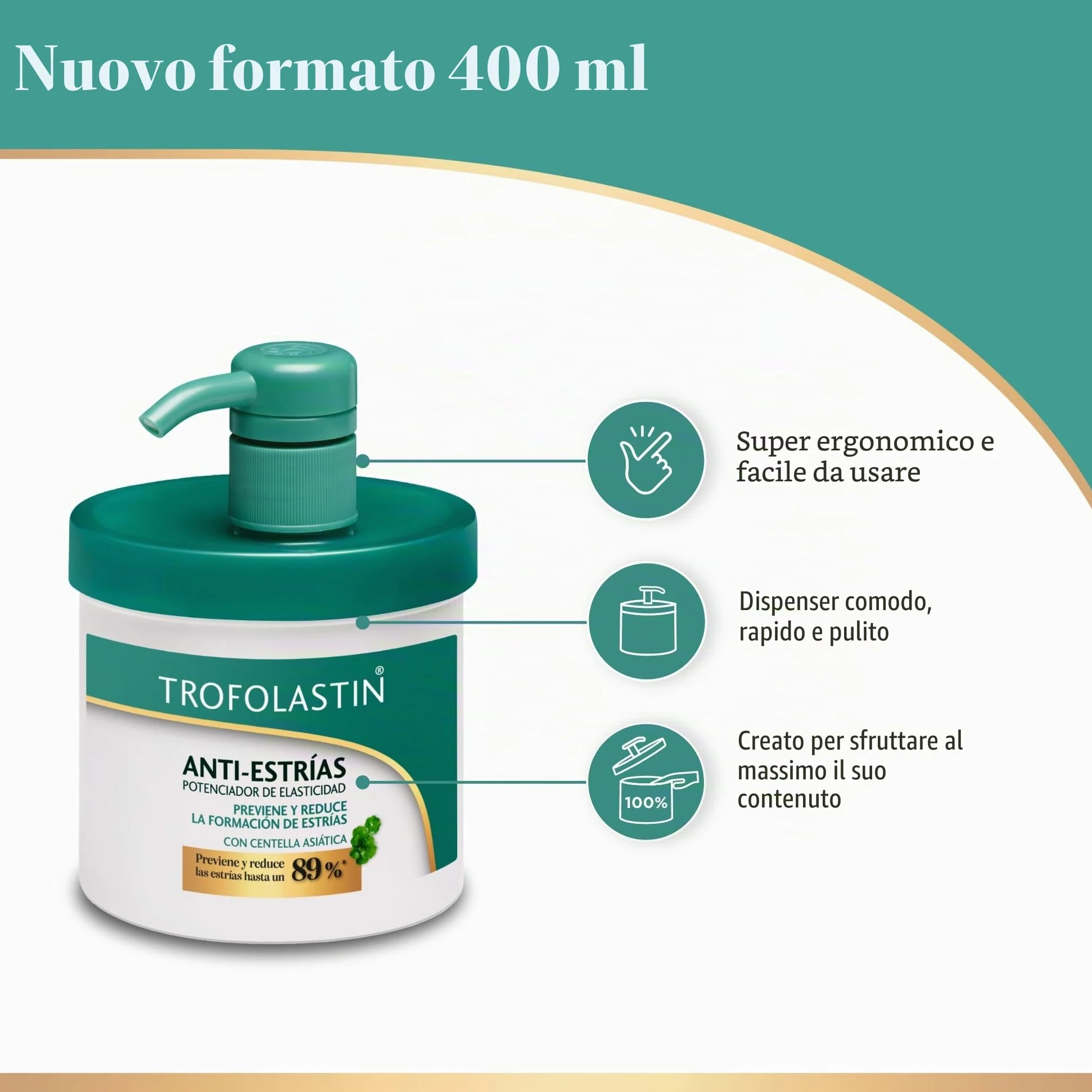 Trofolastin Antistria, 400 ml, Adulti unisex