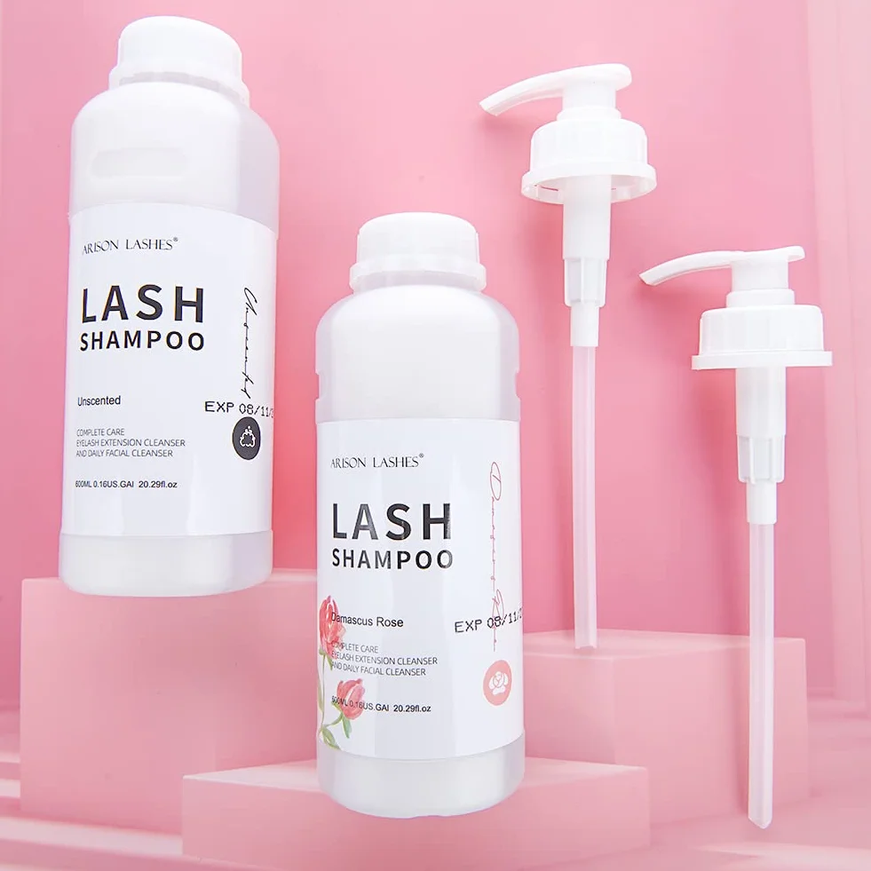 Shampoo, shampoo per ciglia per extension ciglia, detergente per ciglia, detergente per ciglia, 600 ml